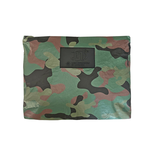 100% Coated Tyvek Material Camouflage Design Beach Pouch, Waterproof Pouch for Beach, Makeup Pouch, Wet Dry Bag,Clutch