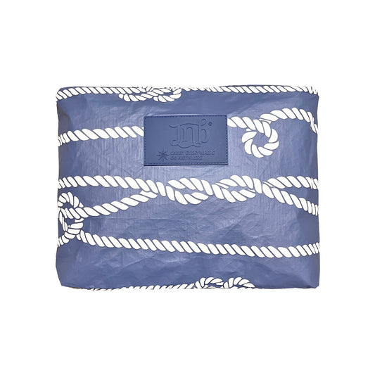100% Coated Tyvek Material Rope Design Beach Pouch, Waterproof Pouch for Beach, Makeup Pouch, Wet Dry Bag,Clutch