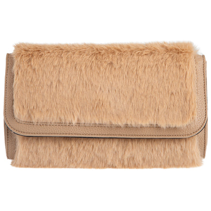 Faux Fur Clutch Purse…