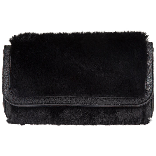 Faux Fur Clutch Purse…