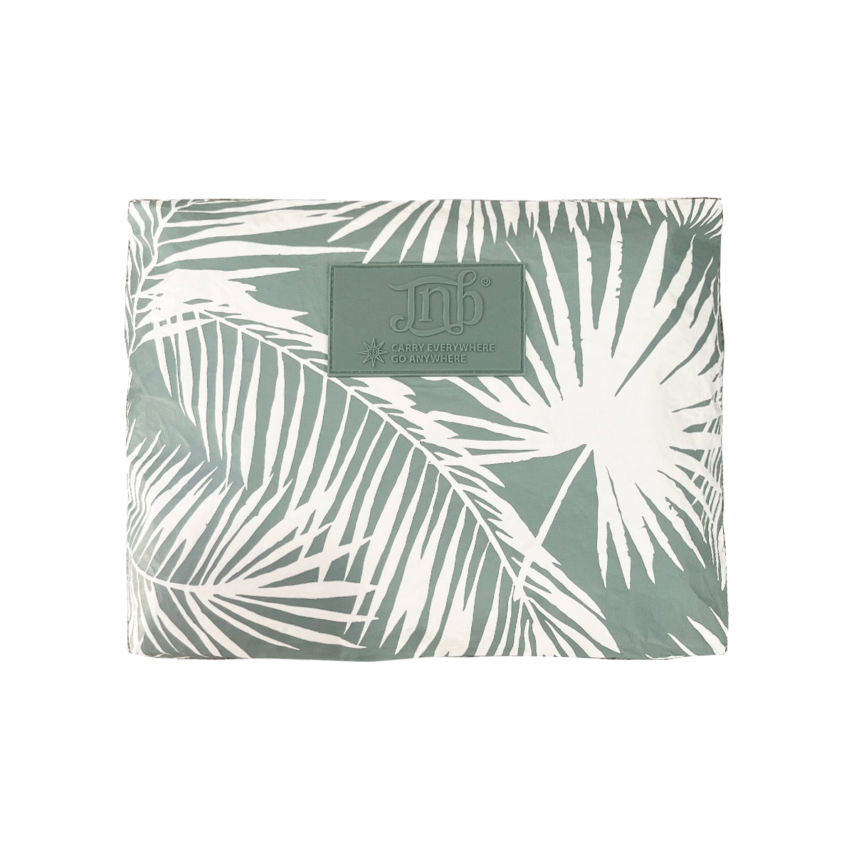 100% Coated Tyvek Material Palm Leaves Design Beach Pouch, Waterproof Pouch for Beach, Makeup Pouch, Wet Dry Bag,Clutch