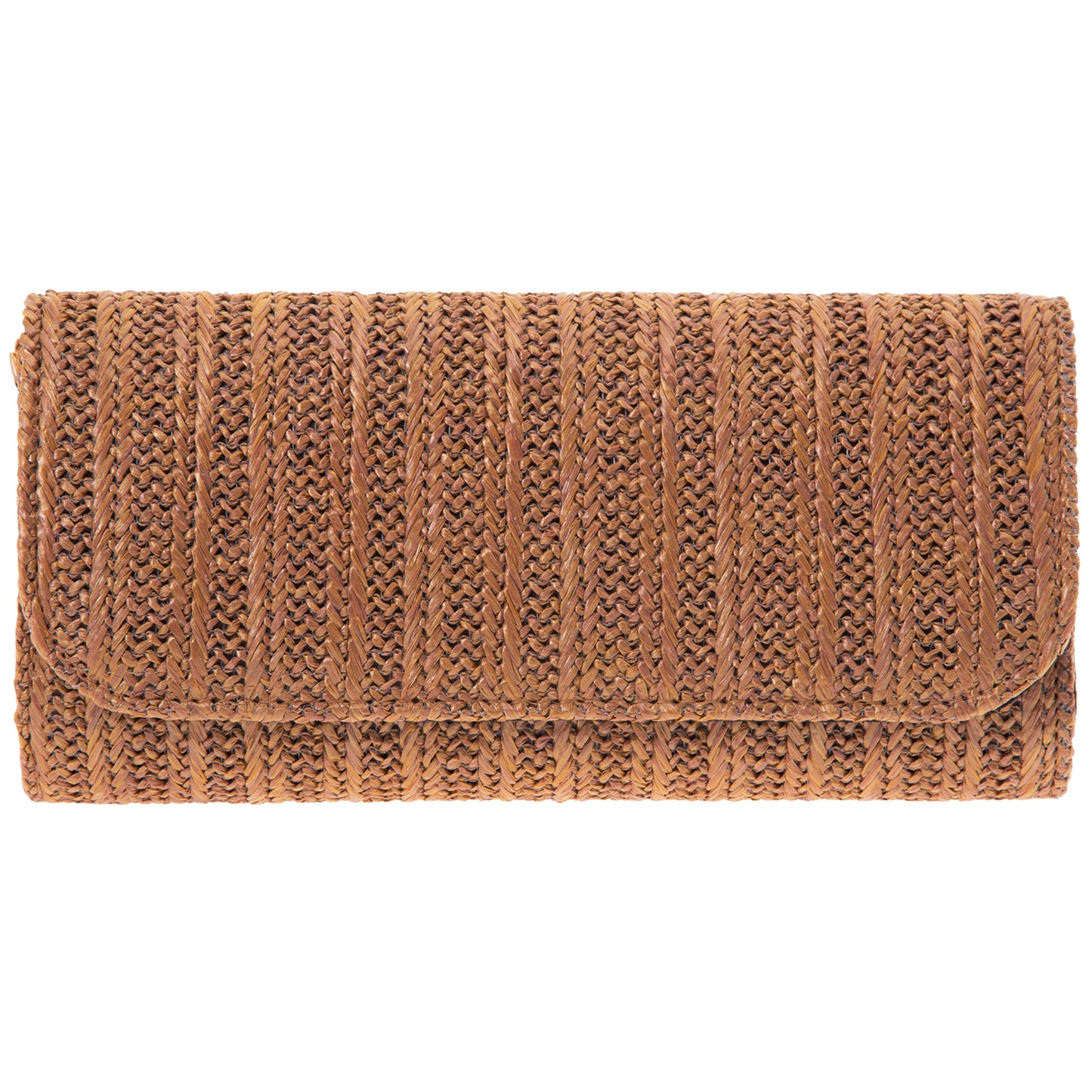 Natural Straw Clutch