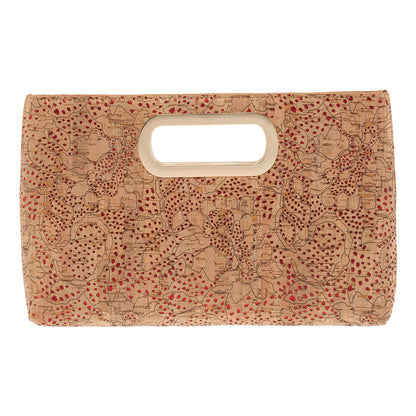 Cork Top Handle Clutch,