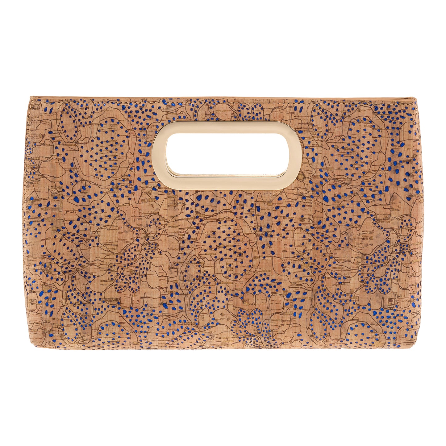 Cork Top Handle Clutch,