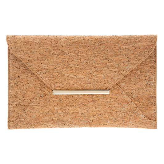 Women's Cork Envelope Clutch