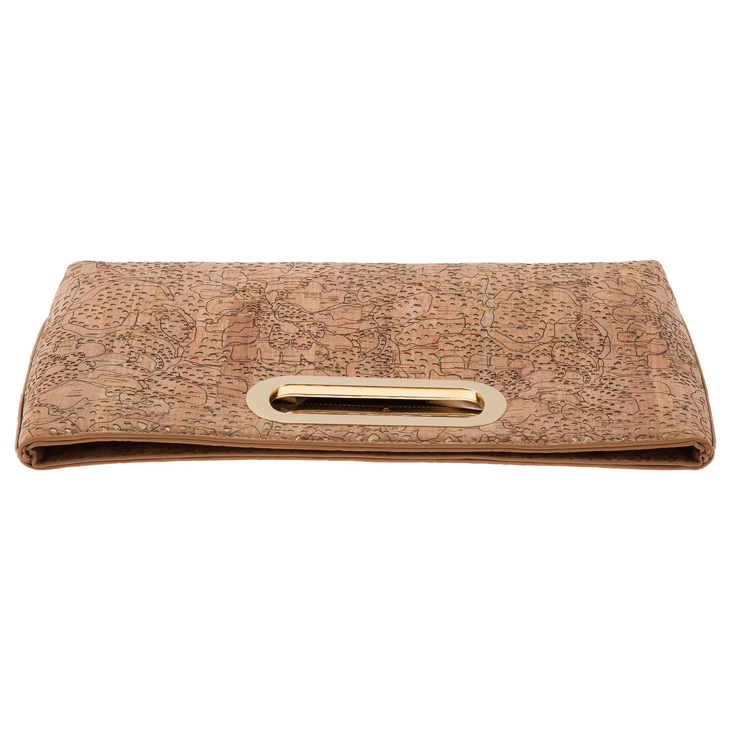 Cork Top Handle Clutch,