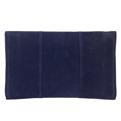 Women's Faux Microsuede Envelope Clutch