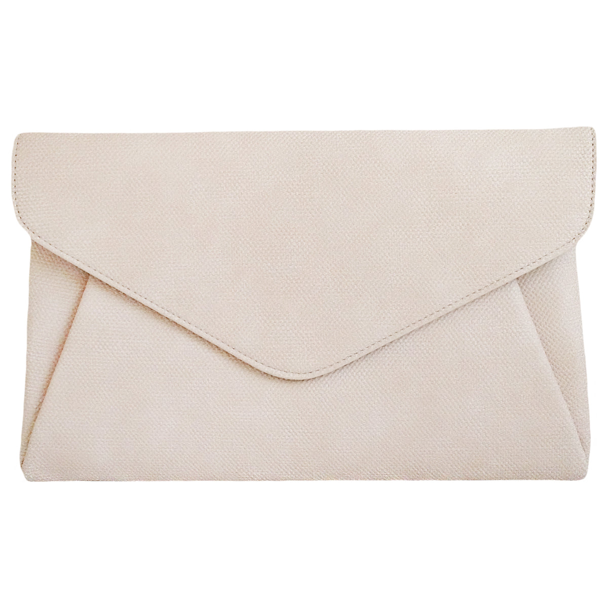 Synthetic Leather Double Pocket Envelop Clutch