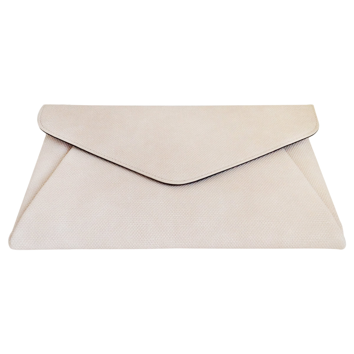 Synthetic Leather Double Pocket Envelop Clutch