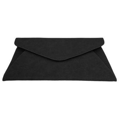 Synthetic Leather Double Pocket Envelop Clutch