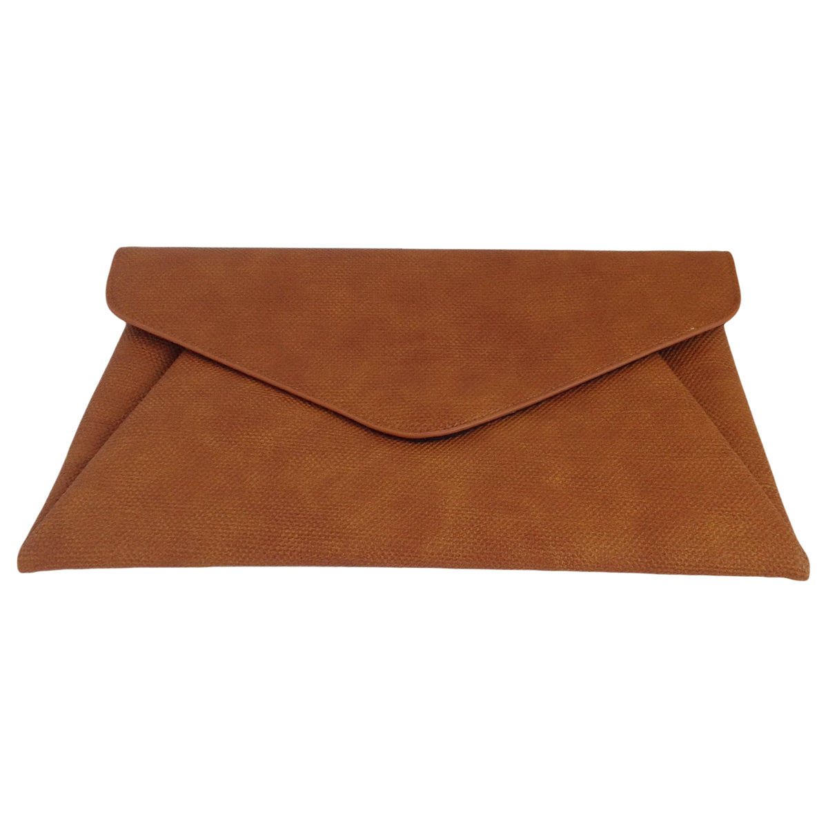 Synthetic Leather Double Pocket Envelop Clutch