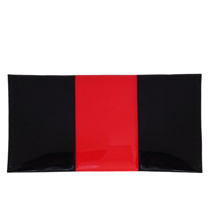 Patent Color Block Envelop Clutch