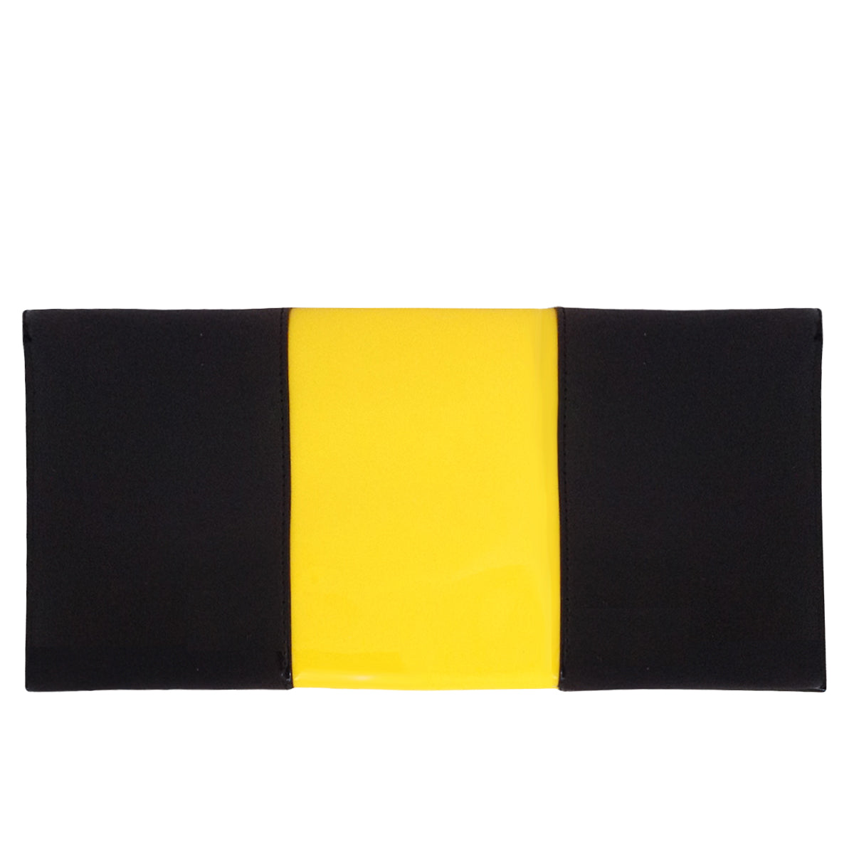 Patent Color Block Envelop Clutch