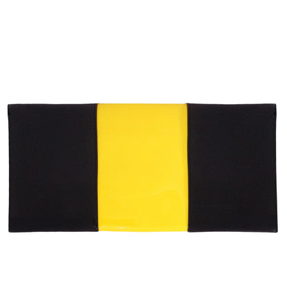 Patent Color Block Envelop Clutch