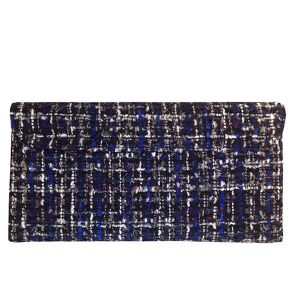 Weaved Fabric Flat Clutch