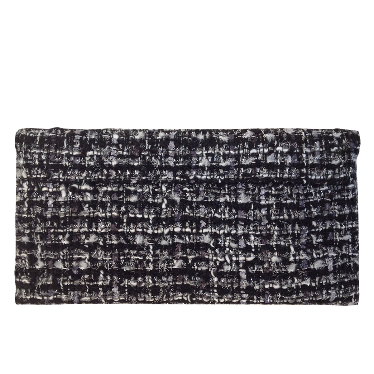 Weaved Fabric Flat Clutch