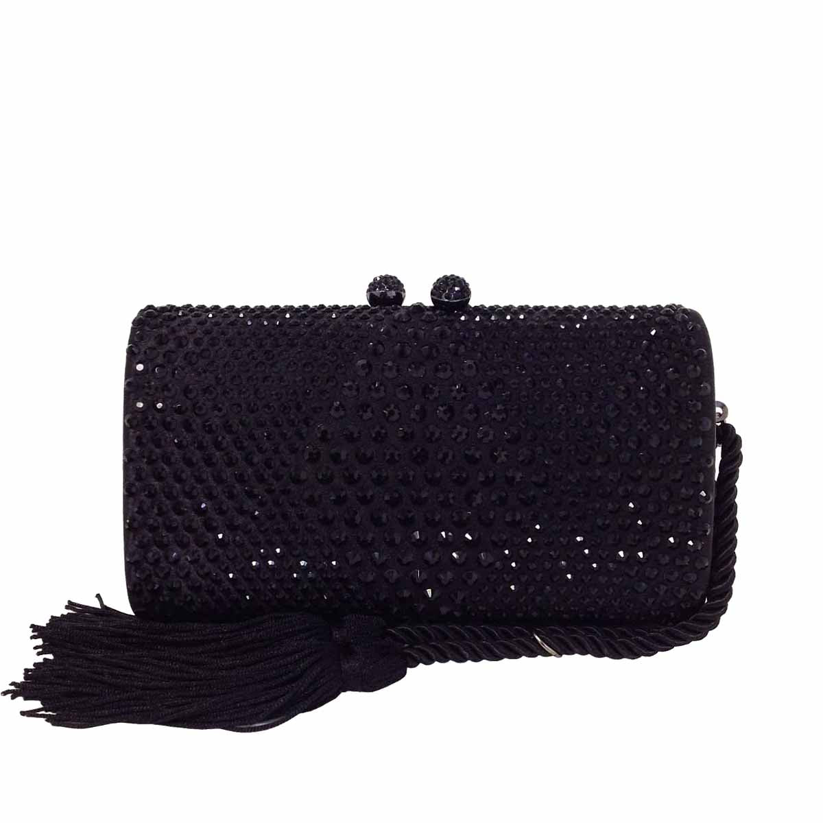 Crystal Hard Case With Tassel