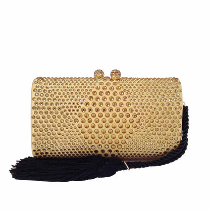 Crystal Hard Case With Tassel