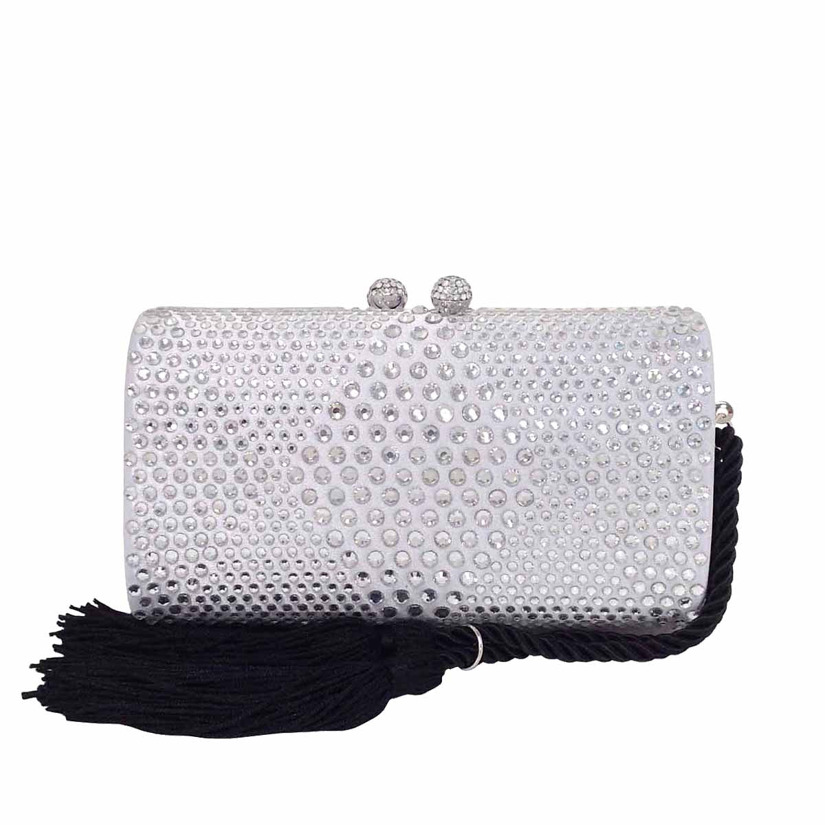 Crystal Hard Case With Tassel