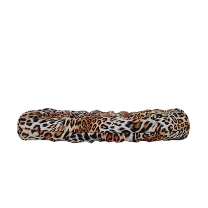 Synthetic Leather Leopard Print Clutch