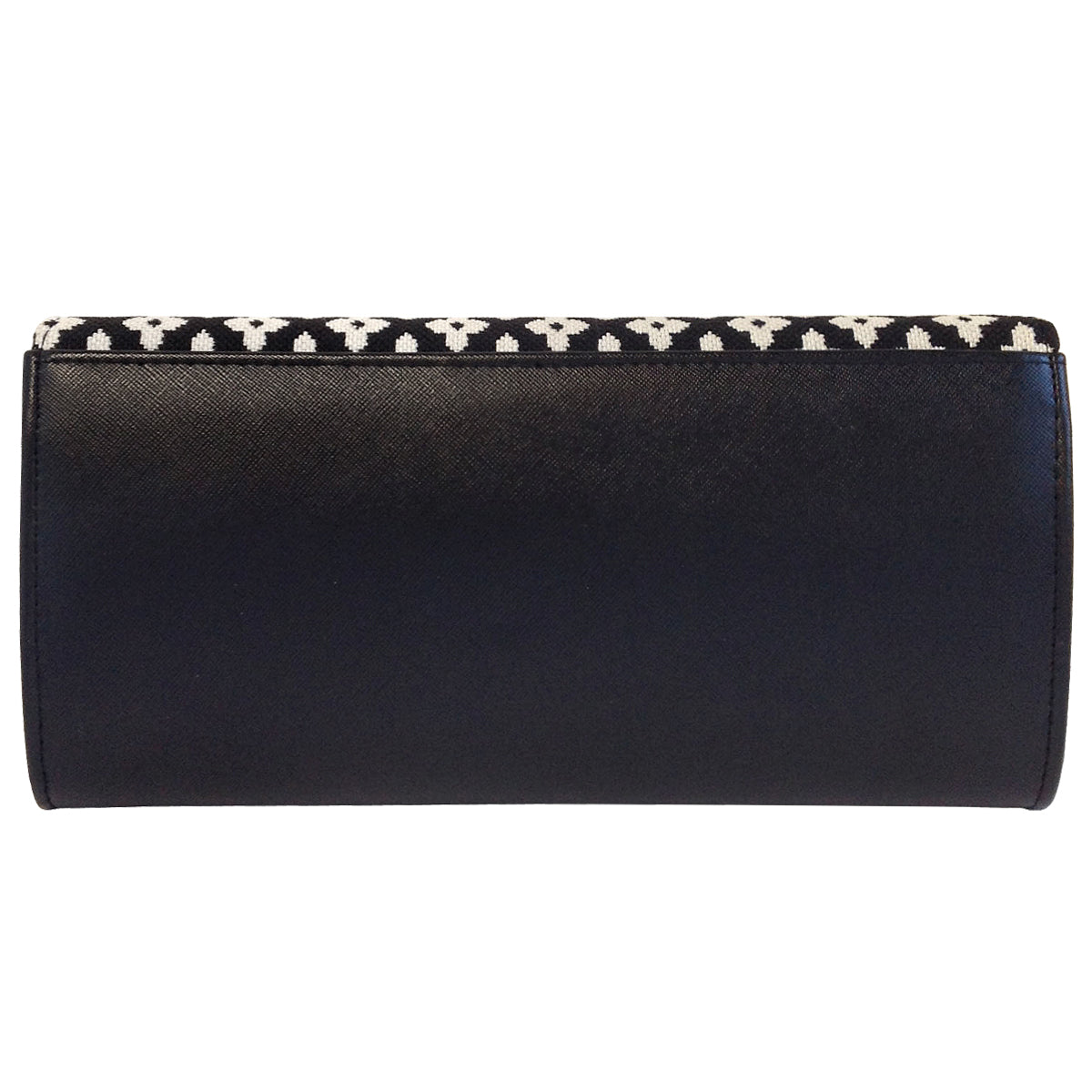 Women's Woven Flap Clutch Purse