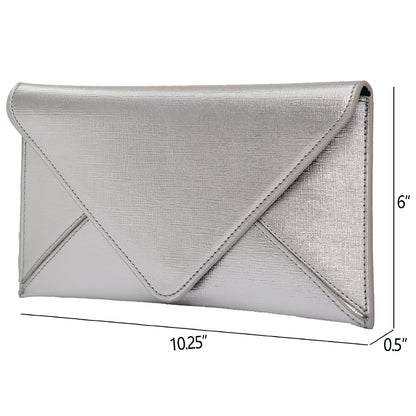 Women's Metallic Material Clutch Purse