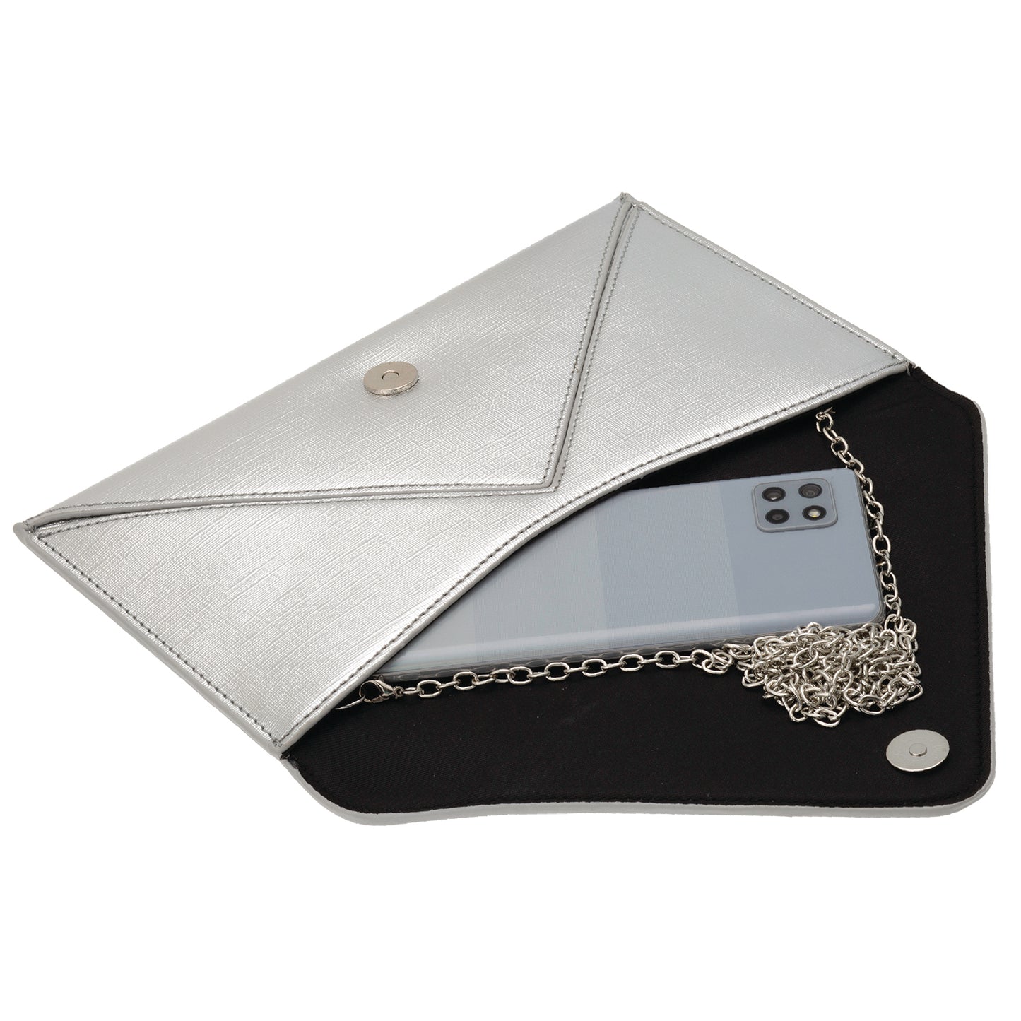 Women's Metallic Material Clutch Purse