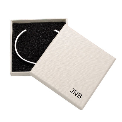 JNB/3001/ Plain Stainless Steel Cuff Bracelet for Personalized Gift